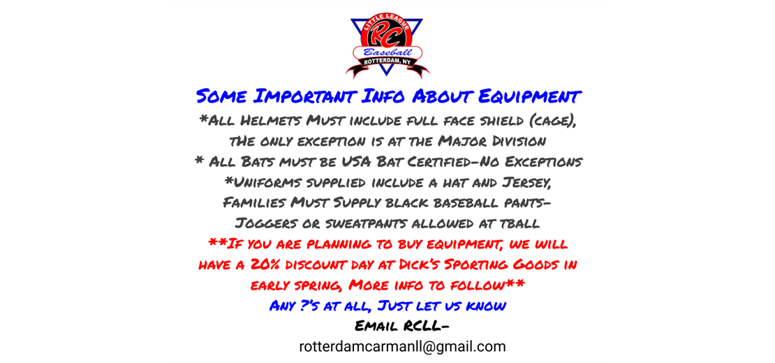 RCLL Equipment Info